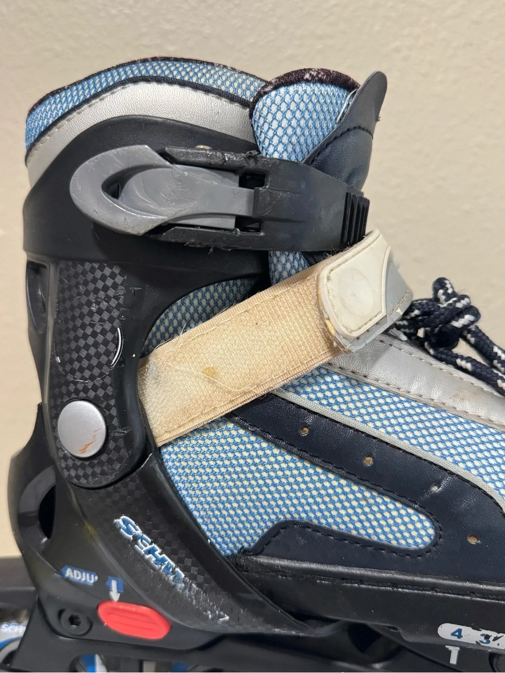 Schwinn Light Blue and Black Kids Inline Skates